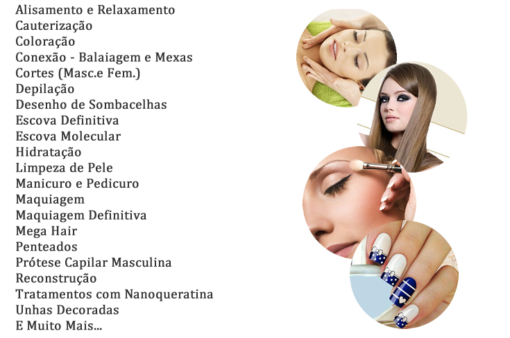 Serviços do salão de beleza Bel hairstudio em Maringá e Marialva Serviços do salão de beleza Bel hairstudio em Maringá e Marialva